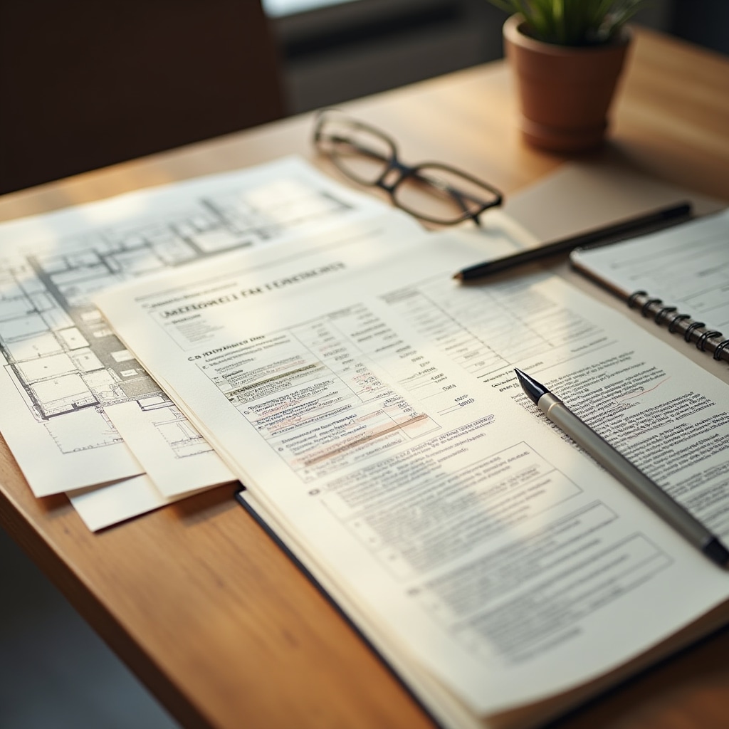 Real estate analysis documents